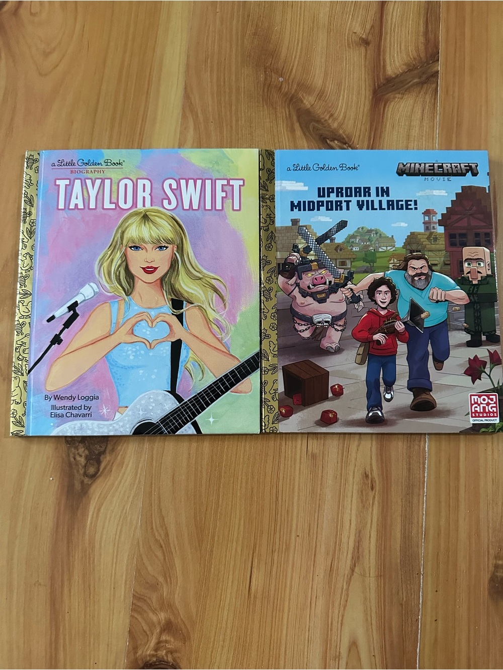 Taylor Swift & Minecraft Little Golden Books